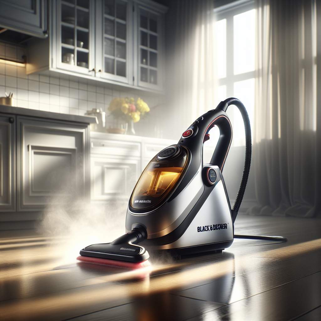 Guide d'achat : balai nettoyeur vapeur Black Decker BHSM168DSM-QS 1600W avec gant vapeur